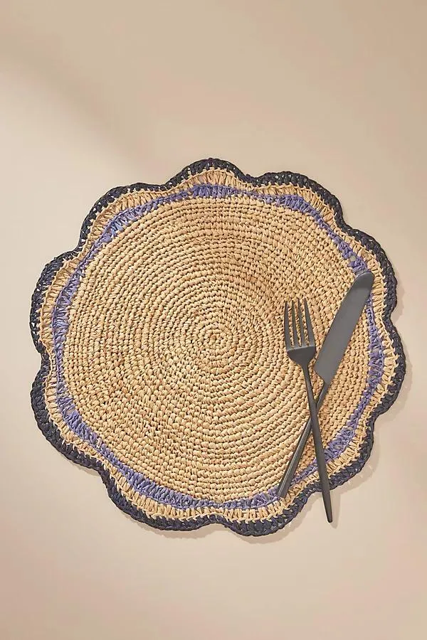 Handwoven Garden Party Placemat