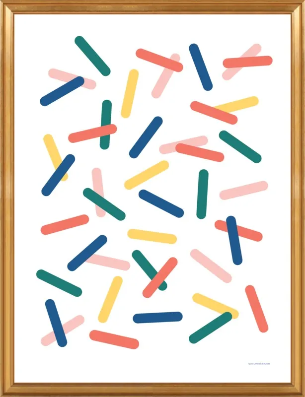 Sprinkle by Becky Hui Chan for Artfully Walls