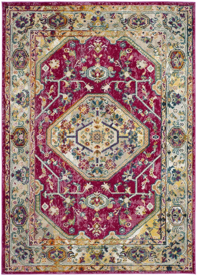 Arlo Home Woven Area Rug, SVH684N, Violet/Violet,  5' 1" X 7' 6"