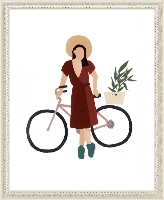 Biking Beauty by Taylor Ann for Artfully Walls
