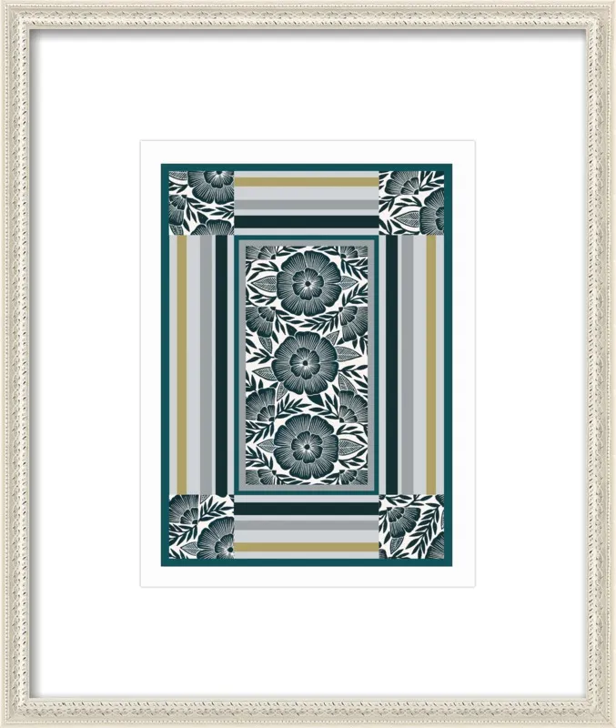Botanical Frame 1 by Katharine Watson for Artfully Walls