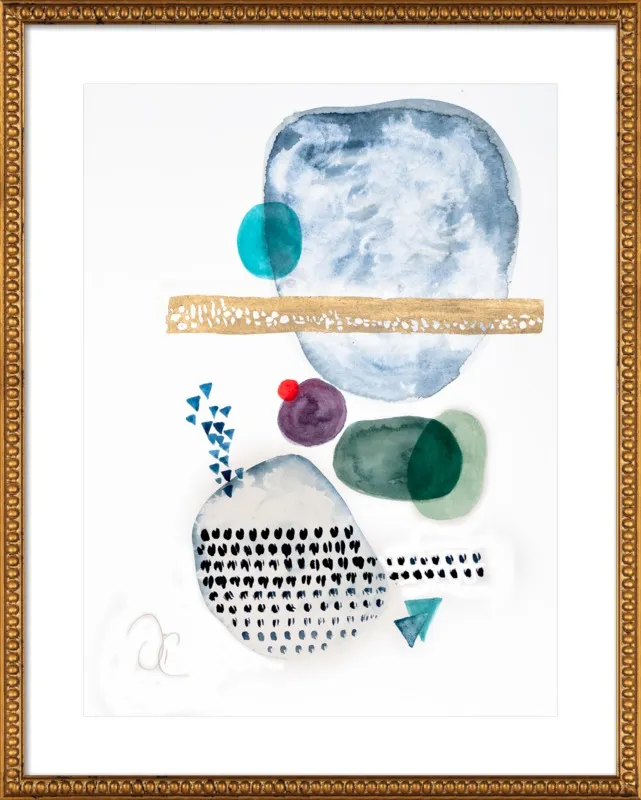 Under the sea by Victoria Gonzalez for Artfully Walls