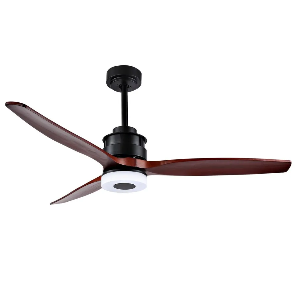 Jemper LED Light 52" Ceiling Fan - Black
