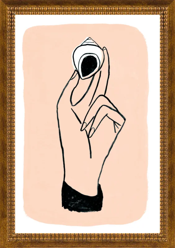 My Hand is My Face by Michael Doyle - Apartment On Belmont for Artfully Walls