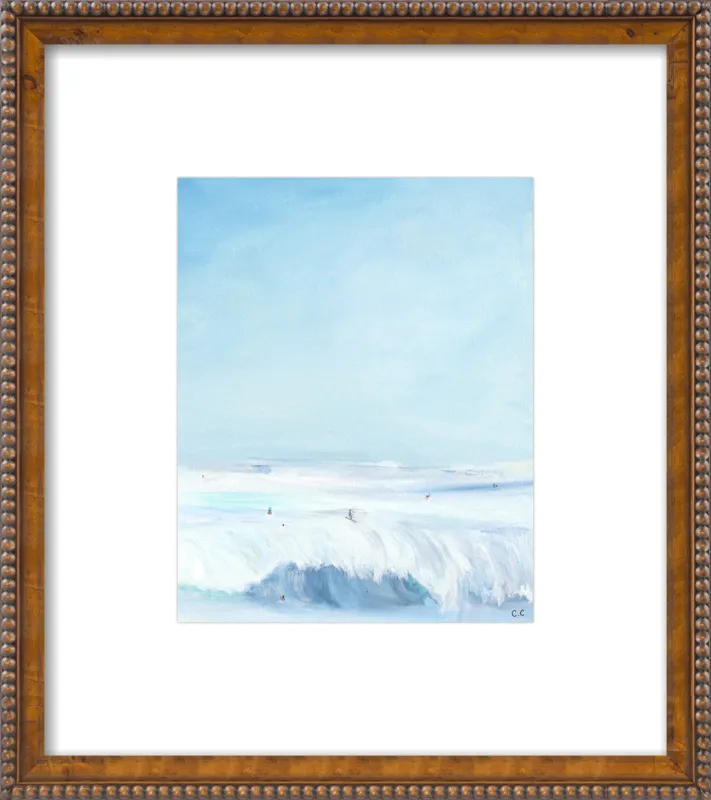 Wave Riders  by Caroline Chriss  for Artfully Walls