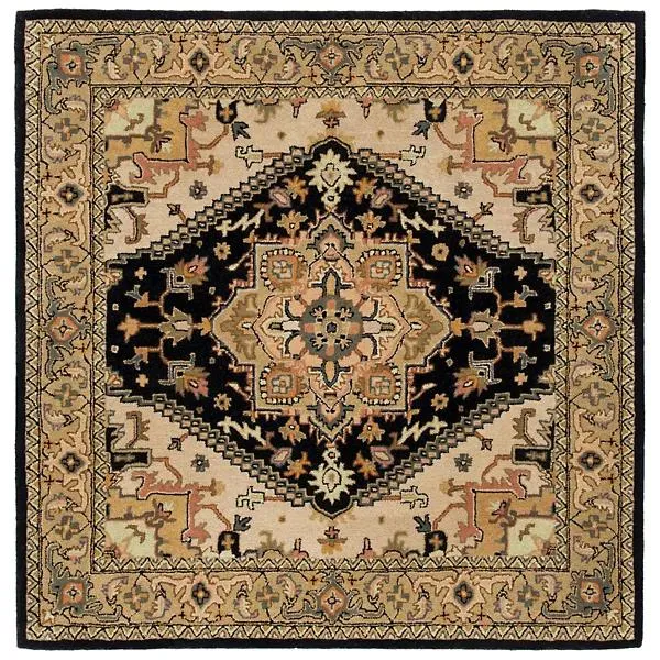 Heritage Row Heriz Medallion Area Rug
