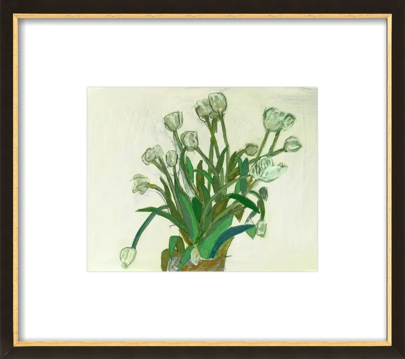 viridiflora tulip by Liz Innvar for Artfully Walls