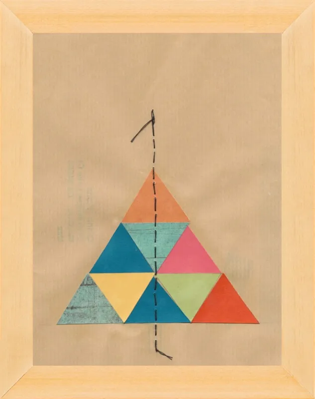 Pyramid Series 1 by Jan Weiss for Artfully Walls