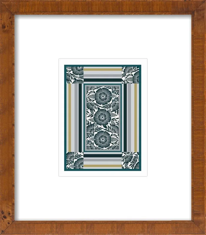 Botanical Frame 1 by Katharine Watson for Artfully Walls