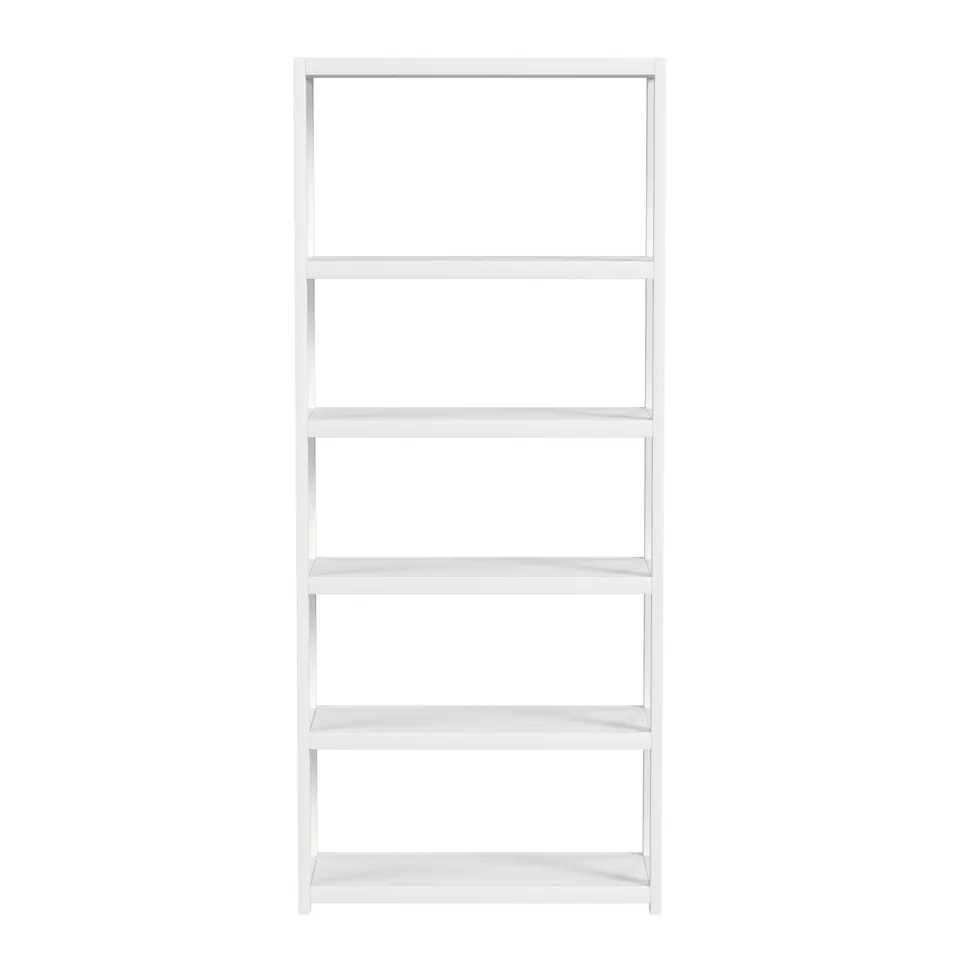 Lark White Bookcase