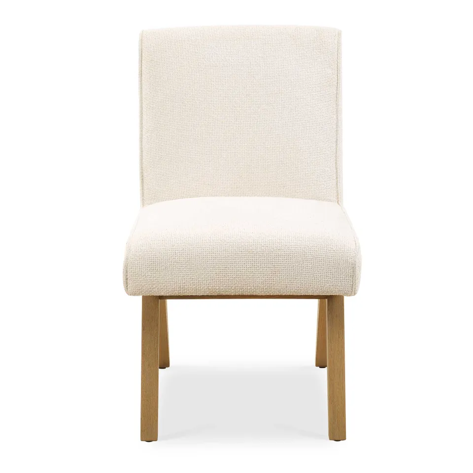 Blakely White Armless Dining Chair