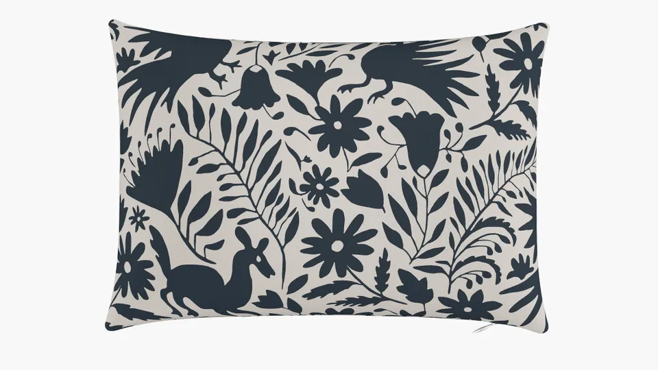 Throw Pillow 14" x 20", Ink Frida, 14" x 20"