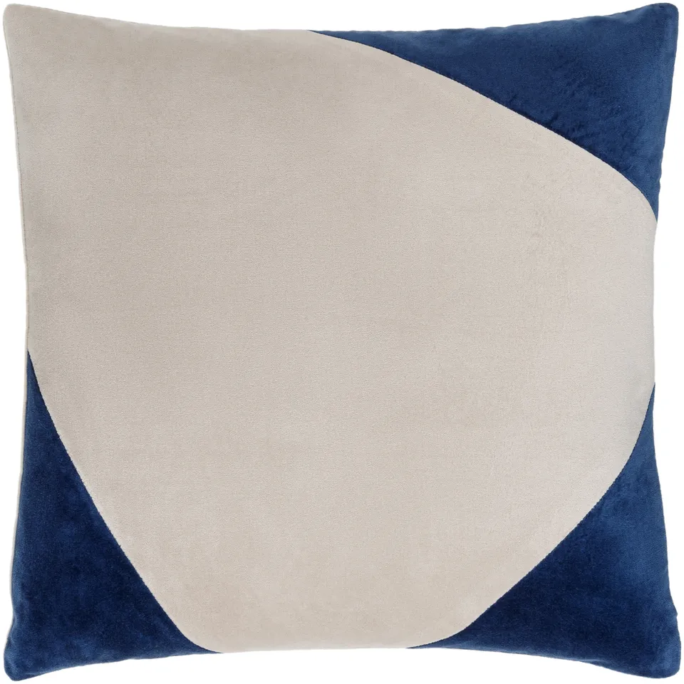 Cotton Velvet CV-077 18"L x 18"W Down Filled Pillow