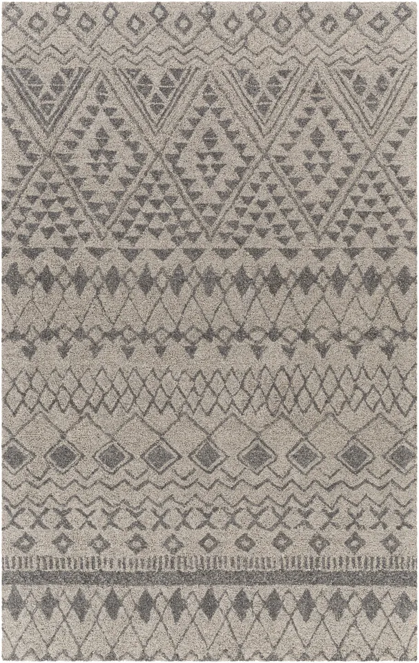 Newcastle Gray Indoor 9' x 12' Handmade Rug