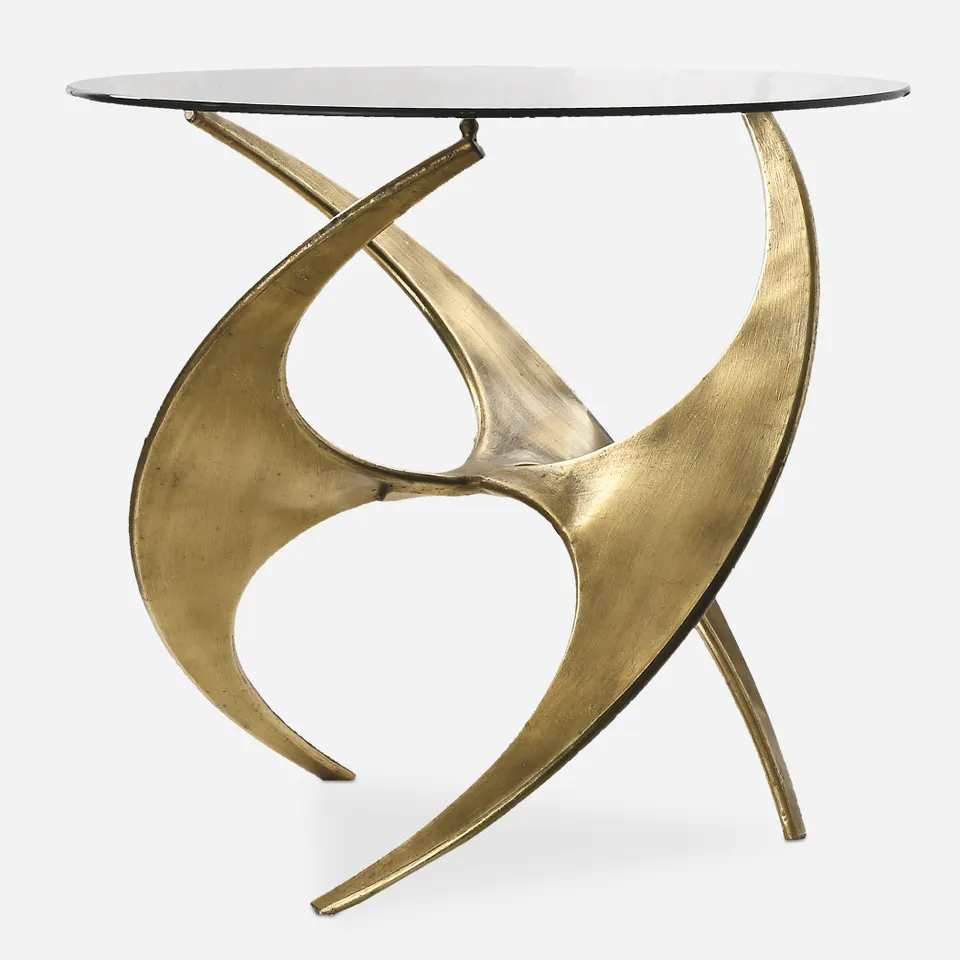 Graciano Glass Side Table