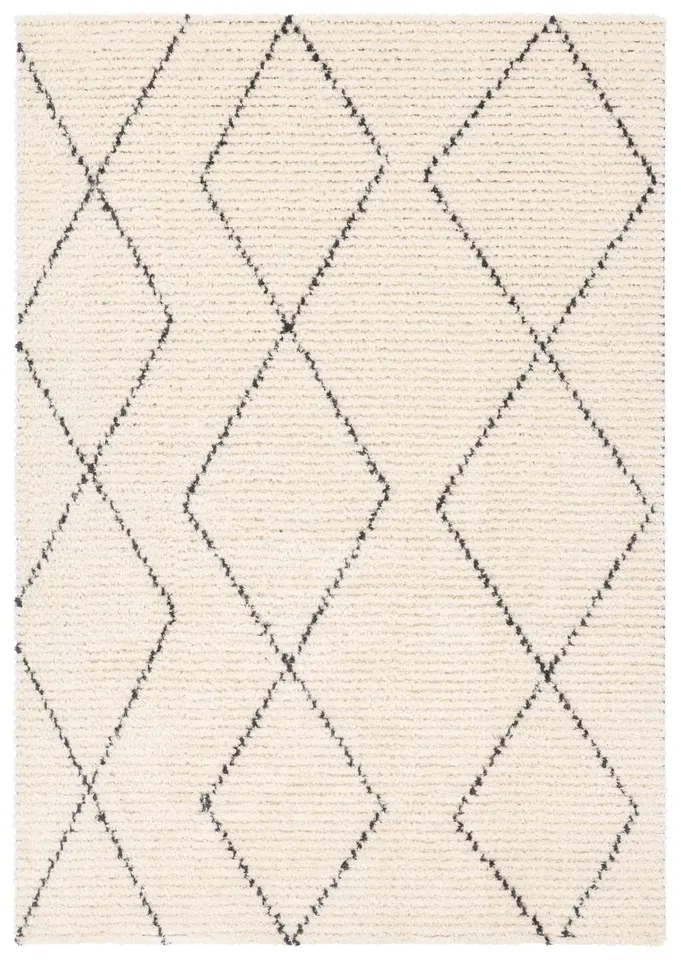 Label J Leah TMR02 Tribal Ivory Runner Rug (2'6"x8')