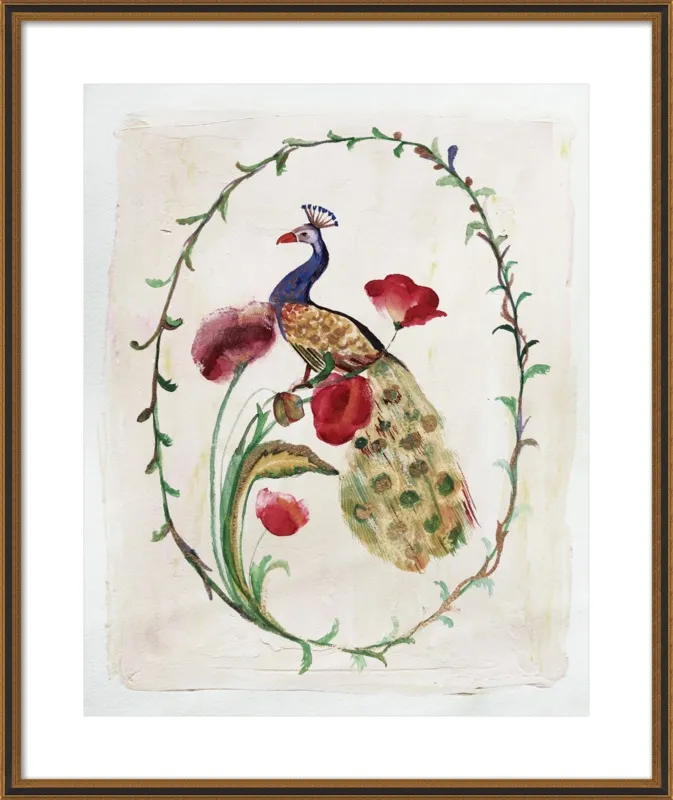 Peacock by Ruti Shaashua for Artfully Walls