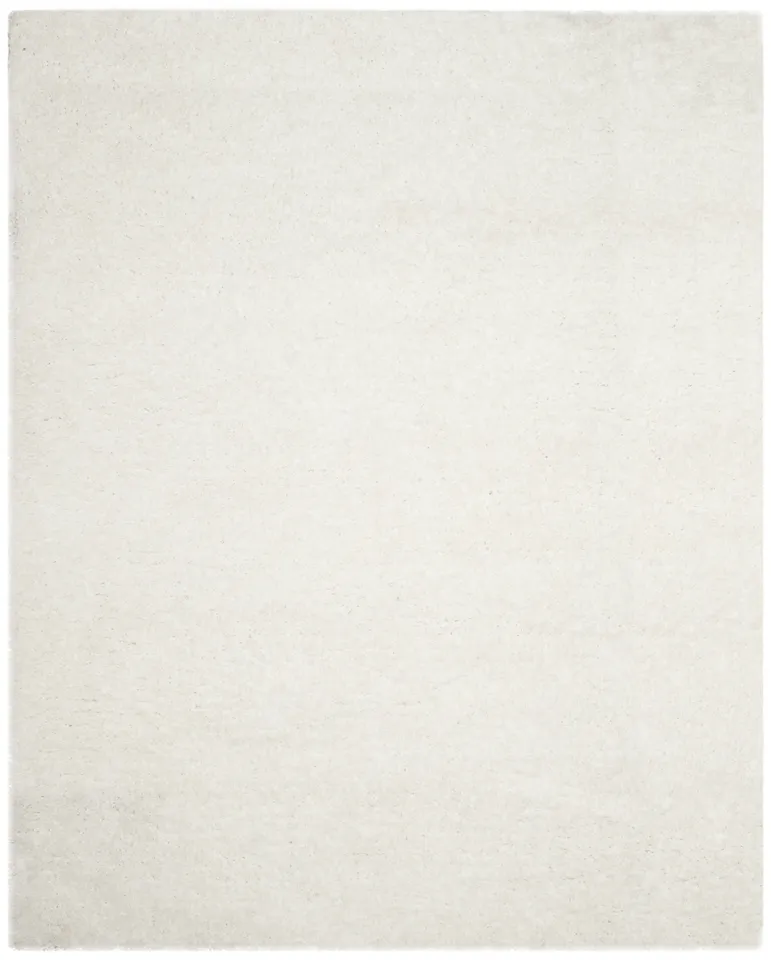 Arlo Home Hand Tufted Area Rug, SGE620A, Ivory,  5' X 8'
