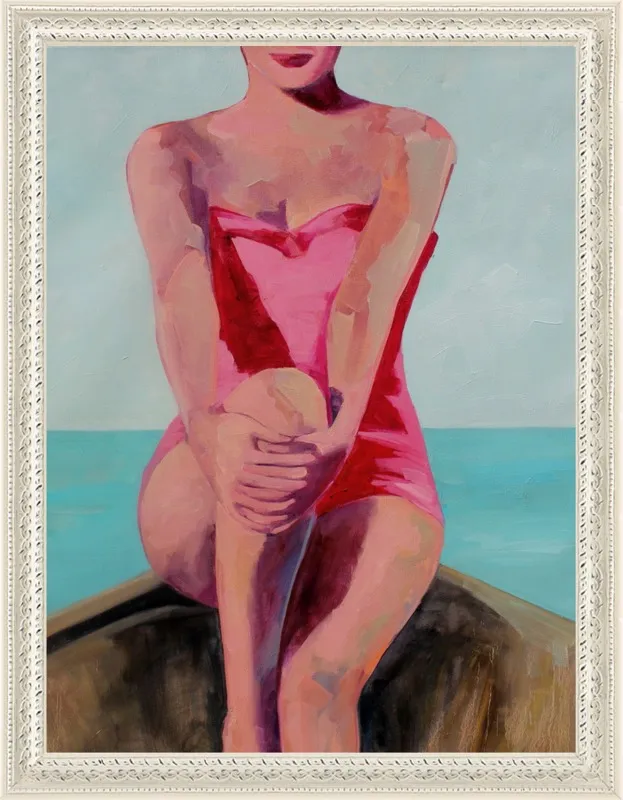 Woman in a Boat by T. S. Harris for Artfully Walls