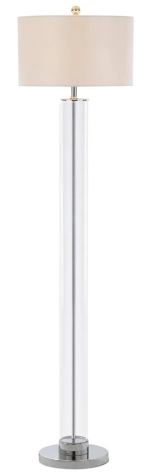 Lovato 64-Inch High Floor Lamp - Clear