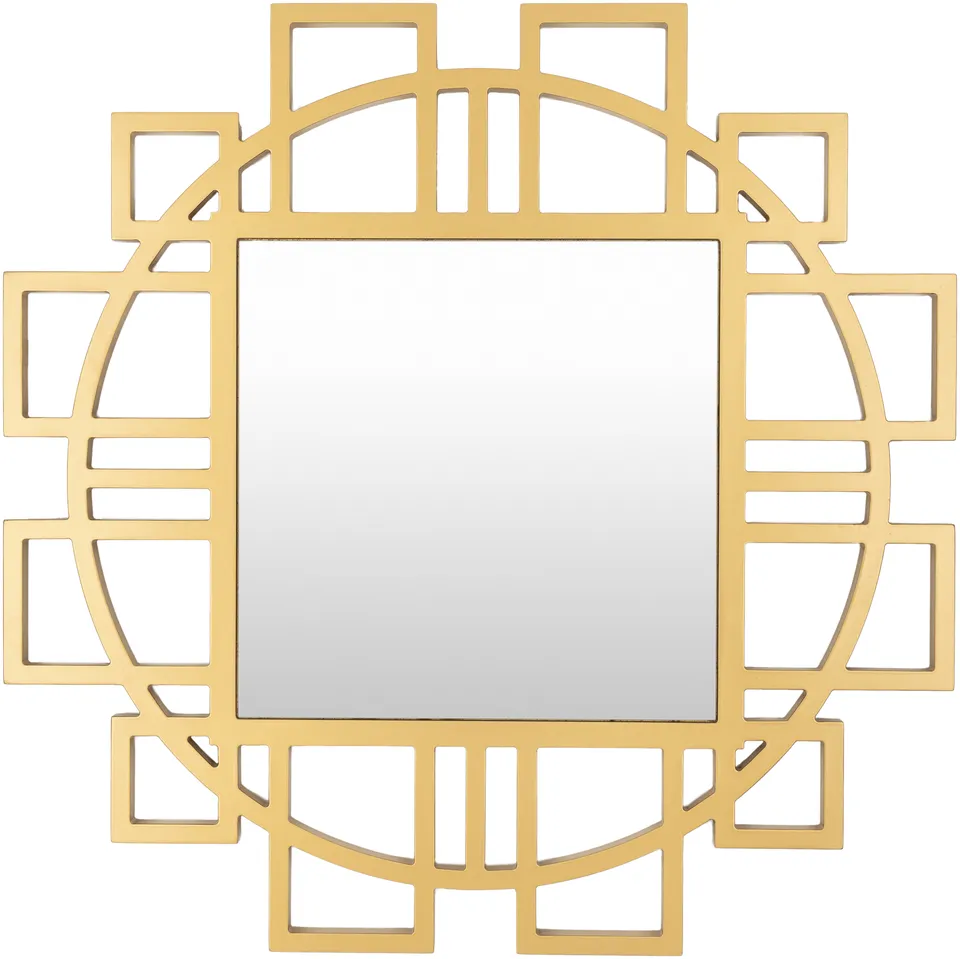 Glasgow Gold 32"H x 32"W x 1"D Mirror