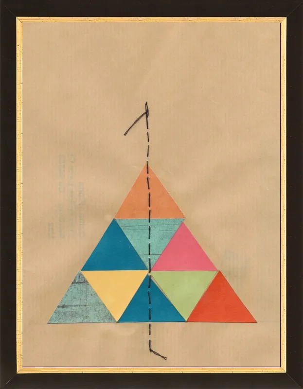 Pyramid Series 1 by Jan Weiss for Artfully Walls