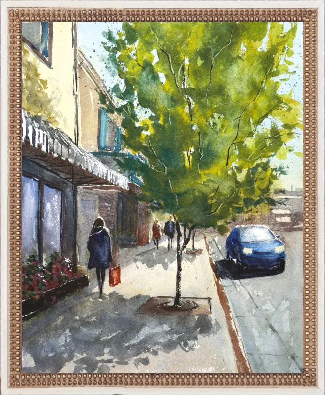 Shops in Laguna by Lauren Dusing for Artfully Walls