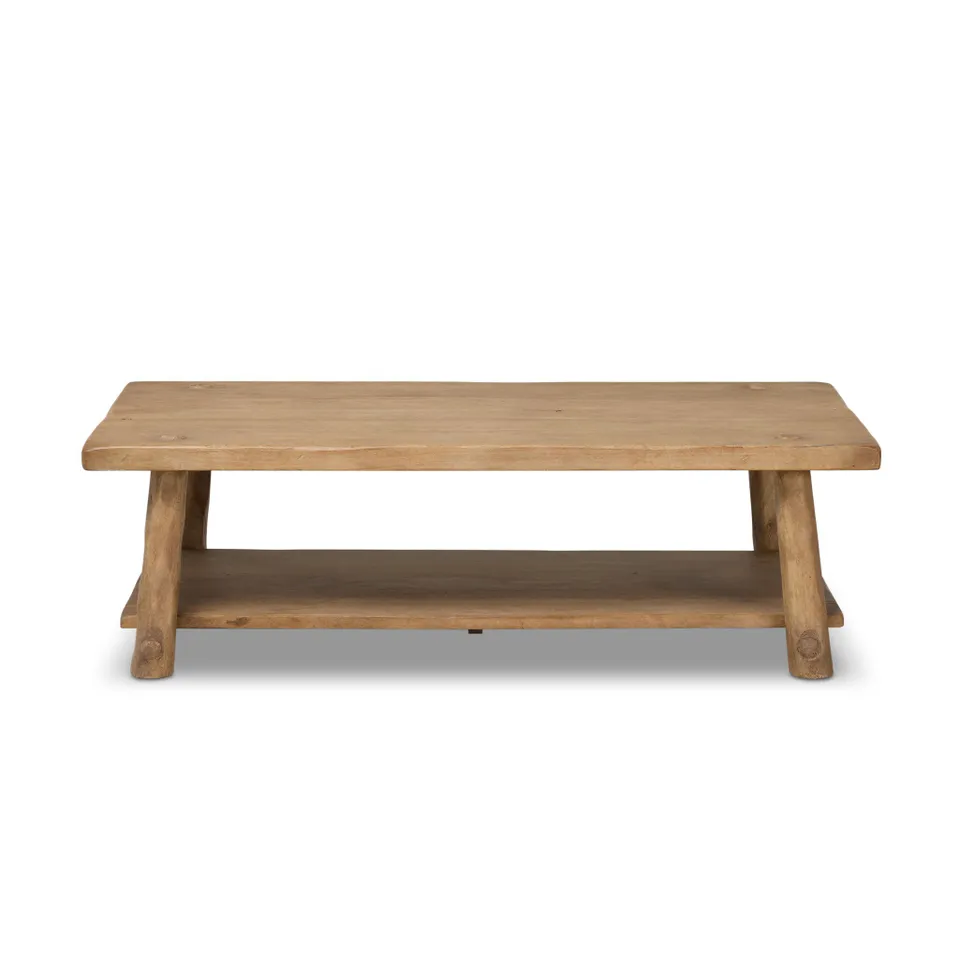Hasia Coffee Table - Light Mixed Reclaimed