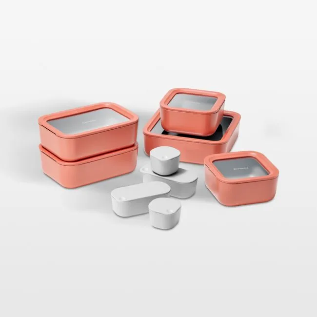 Caraway ® Perracotta 13-Piece Glass Food Storage Set
