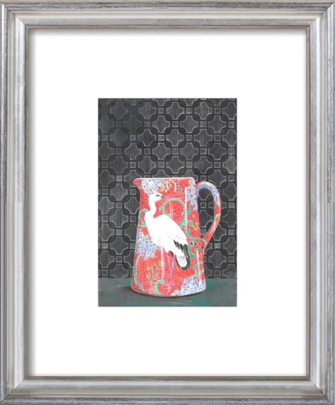 Red Vase by Miri Eshet for Artfully Walls