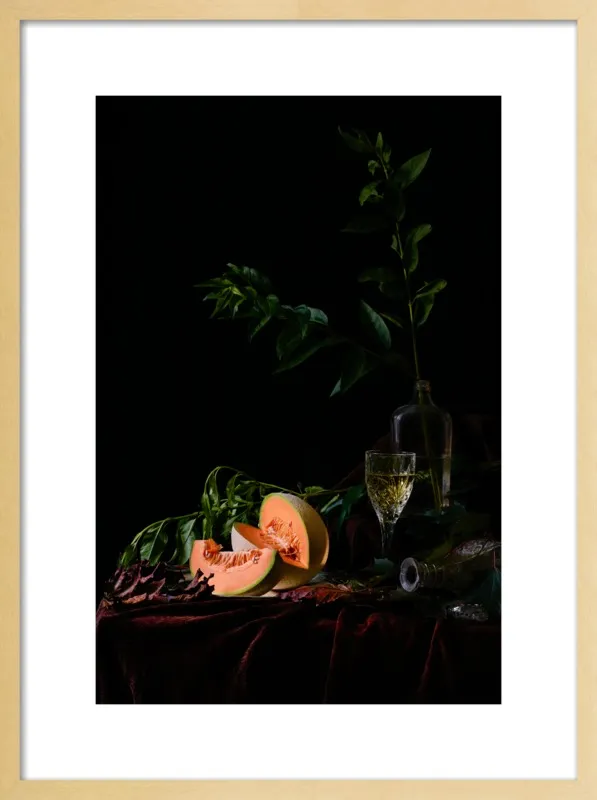 Cantaloupe by Dustin Halleck for Artfully Walls