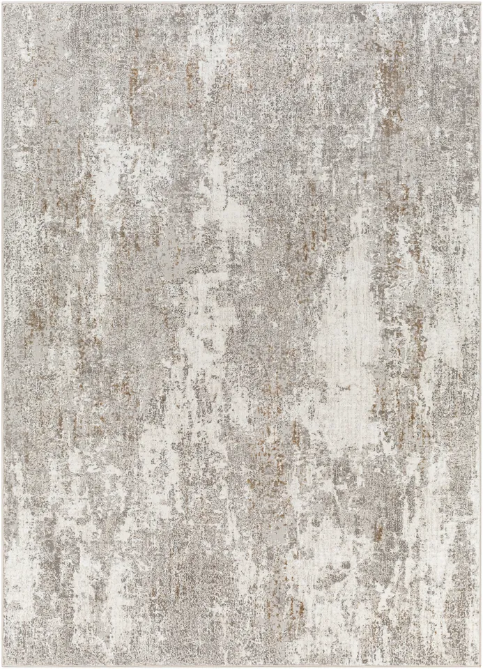 Allegro Beige Indoor 5'3" x 7' Machine Woven Rug