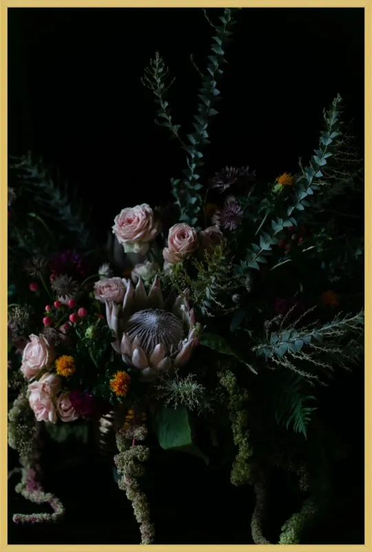 Protea Still Life  by Emilia Jane Schobeiri for Artfully Walls