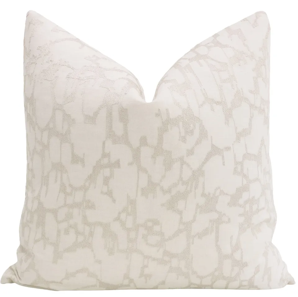 PASTICHE LINEN // ALABASTER - 20” X 26” STANDARD SHAM