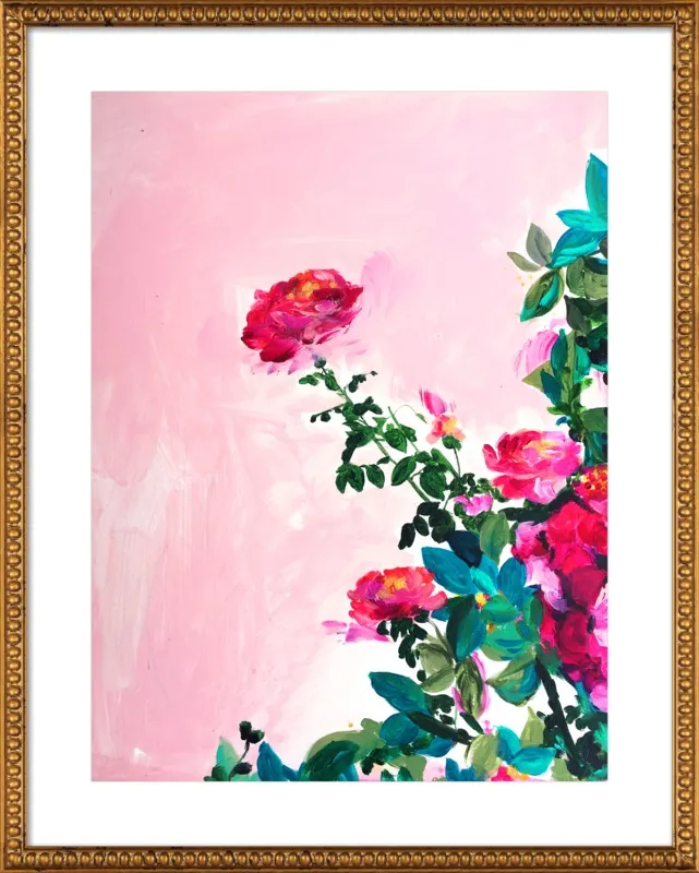 Rose Garden I by Christine Lindstrom for Artfully Walls
