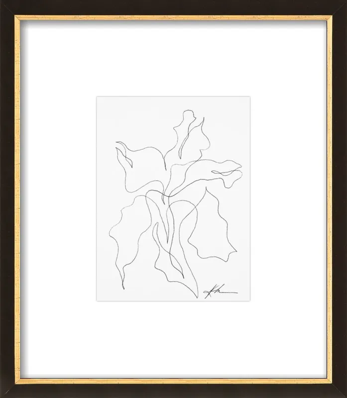 Ink Botanical 1 by Kellie Lawler for Artfully Walls