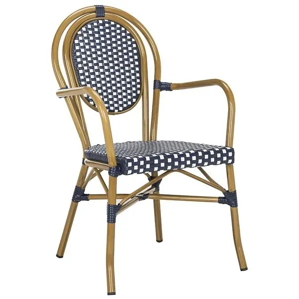 Laidley French Outdoor Bistro Arm Chair