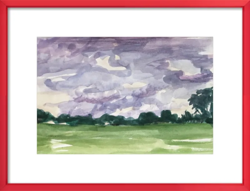 Summer Sky, Late by Megan Williamson for Artfully Walls