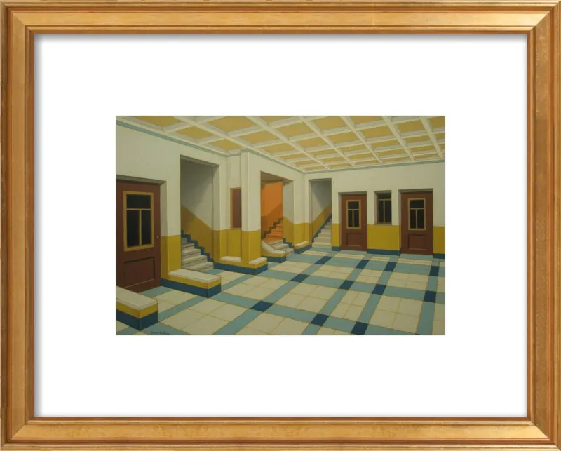 Interior 5 by Yacov Gabay for Artfully Walls