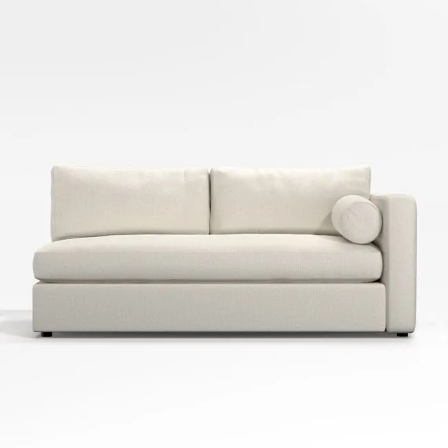Aris Deep Right-Arm Bench Sofa Sectional Piece