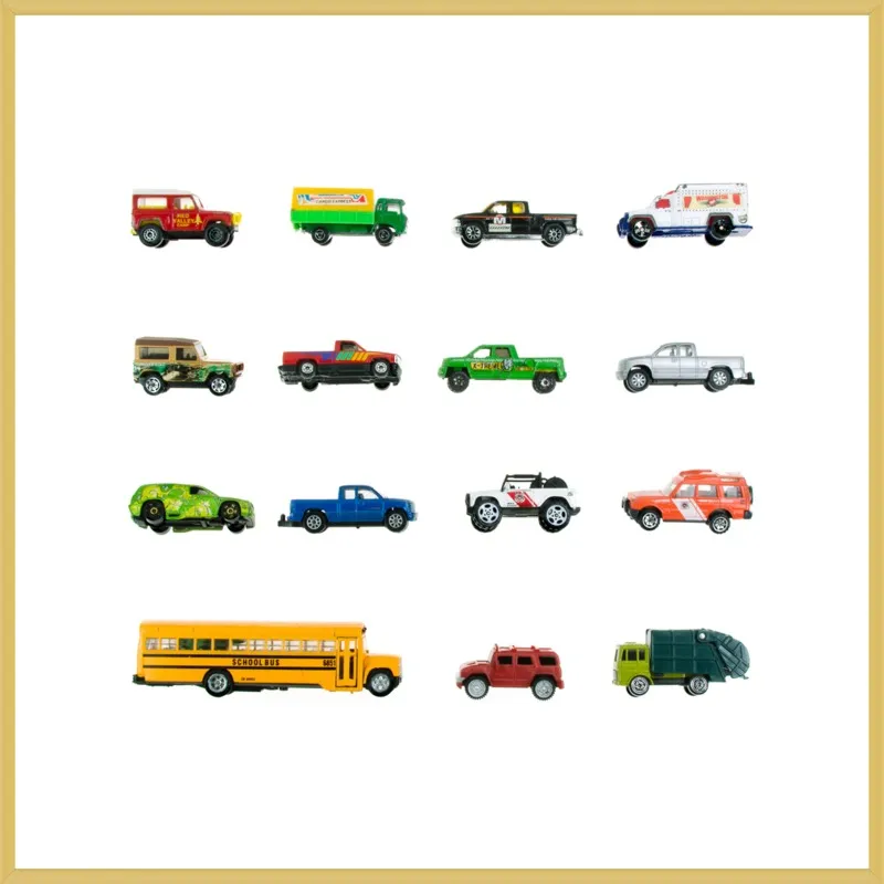 Vintage Toy Trucks by Jennifer Steen Booher for Artfully Walls