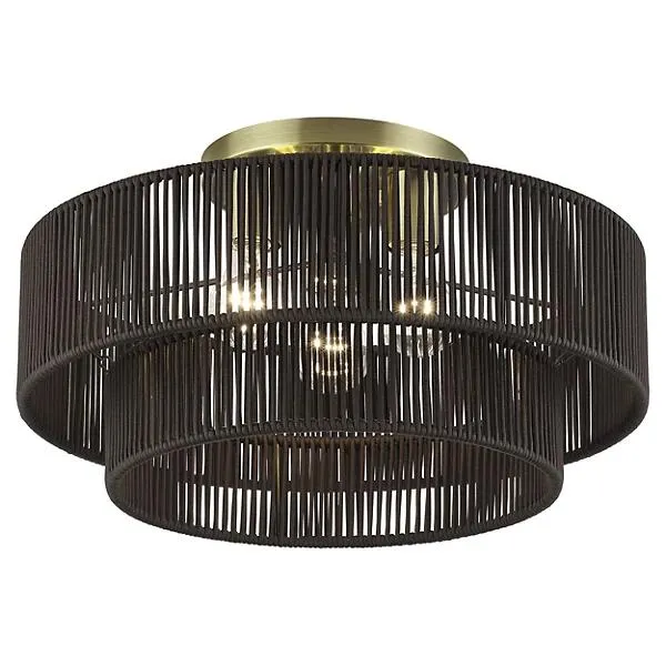 Ryelan 2-Tier Semi Flushmount