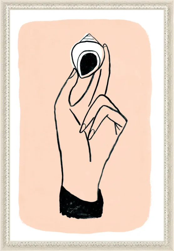 My Hand is My Face by Michael Doyle - Apartment On Belmont for Artfully Walls