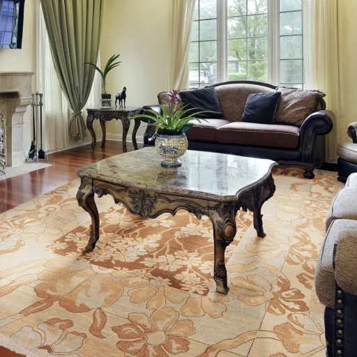 Sonoma Beige Indoor 8' x 10' Handmade Rug