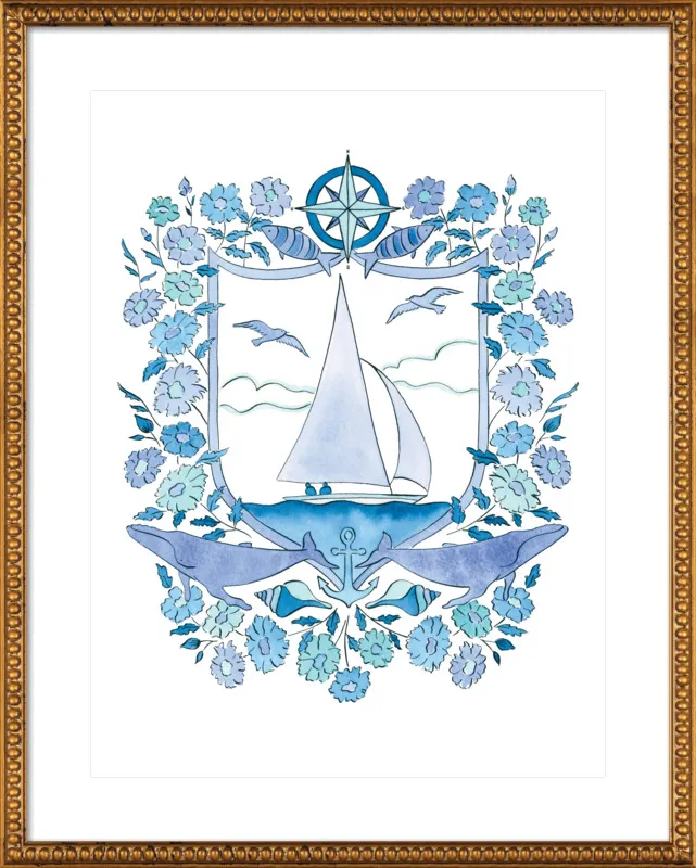 Setting Sail by Rachel Rogers for Artfully Walls