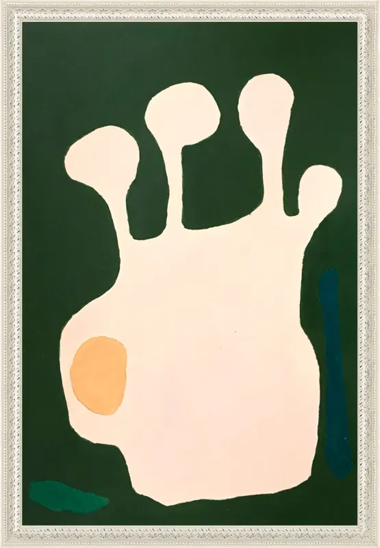 Nectarine Vase, abstraction 11 by Neicy Frey by Neicy Frey for Artfully Walls