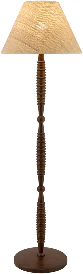 Ziniare  Painted 62"H x 19"W x 19"D Accent Floor Lamp