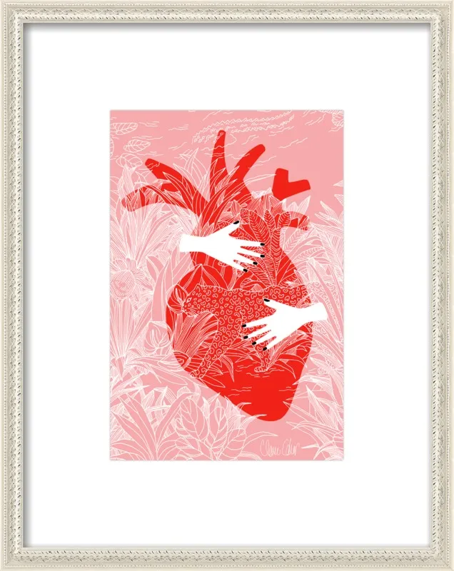 REFUGE ROSE by Claire Colin for Artfully Walls