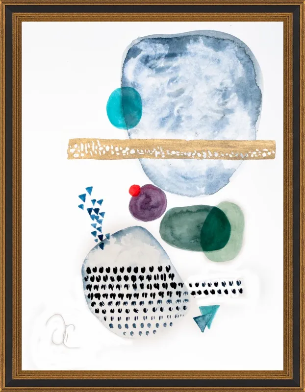 Under the sea by Victoria Gonzalez for Artfully Walls