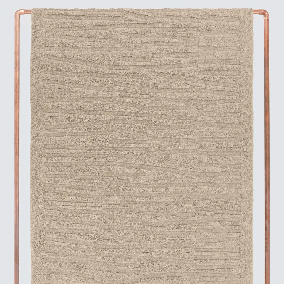 The Citizenry Rupa Washable Area Rug | 6'x9' | Sand